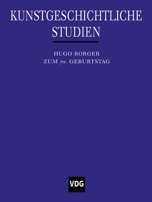 cover image of Kunstgeschichtliche Studien